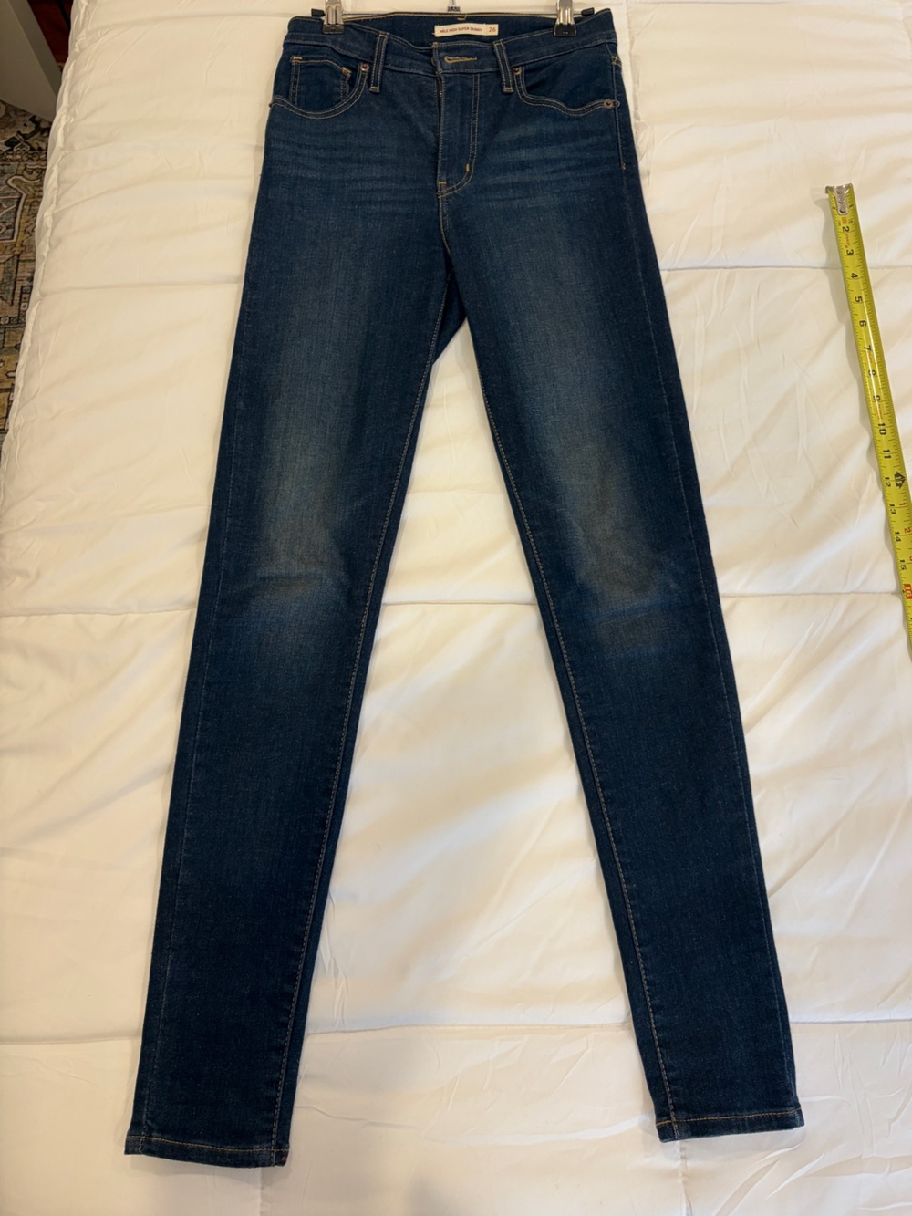 Levi’s Mile High Super Skinny Jeans 26